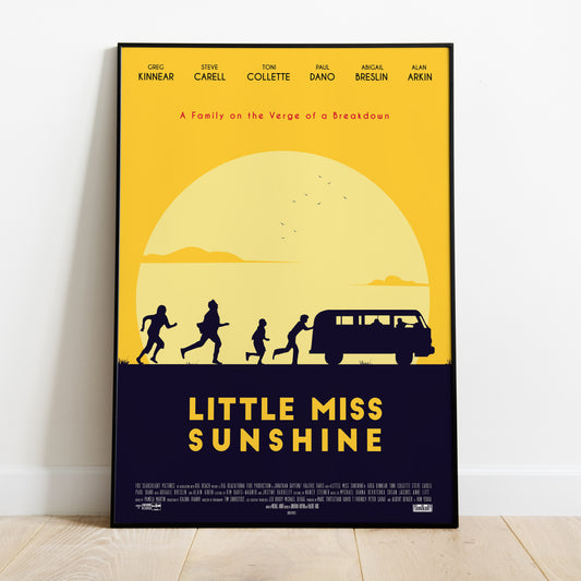 Affiche minimaliste "Little Miss Sunshine"