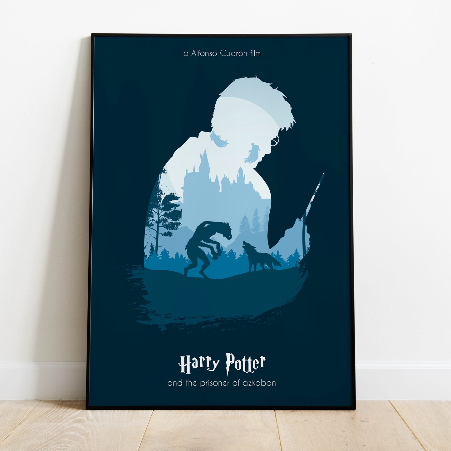 Affiche minimaliste "Harry Potter and the Prisoner of Azkaban"