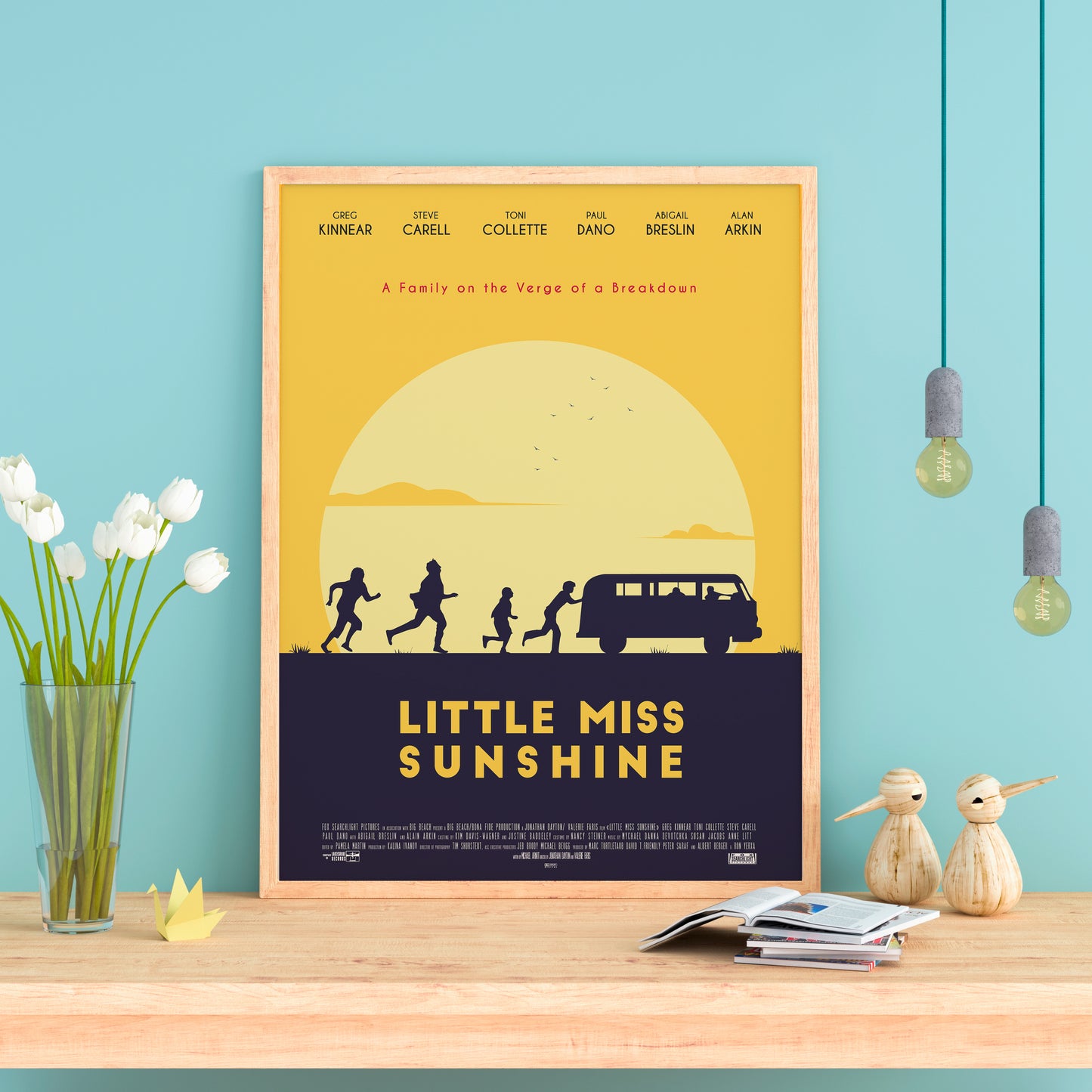 Affiche minimaliste "Little Miss Sunshine"